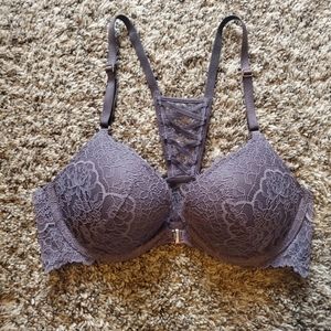 NWOT 34b Victoria's Secret Dream Angels Lace Push Up Racerback Bra